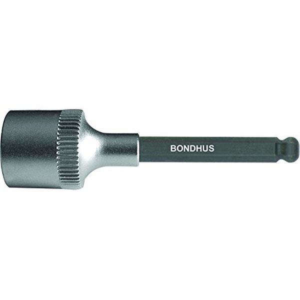 Bondhus 12 Mmx2" L Ball End Socket Bit And 1/2" Drive Socket With Proguard 43980